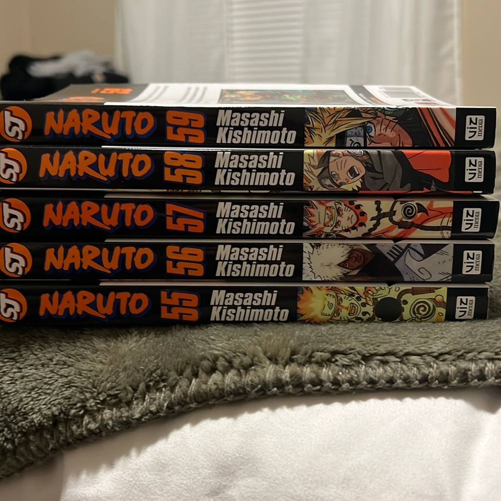 Naruto Manga Vol 55-59